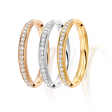 Classic Thread and Grain Set Diamond Band Butler and Rose Jewellers