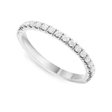 Classic 0.40cts Claw Set Diamond Band Butler and Rose Jewellers