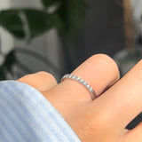 Classic 0.40cts Claw Set Diamond Band Butler and Rose Jewellers