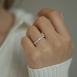 Classic 0.40cts Claw Set Diamond Band Butler and Rose Jewellers