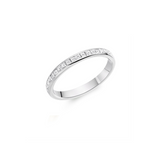 Classic Princess Cut Diamond Band Butler and Rose Jewellers