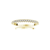 Classic 0.25cts Claw Set Platinum Diamond Band Butler and Rose Jewellers