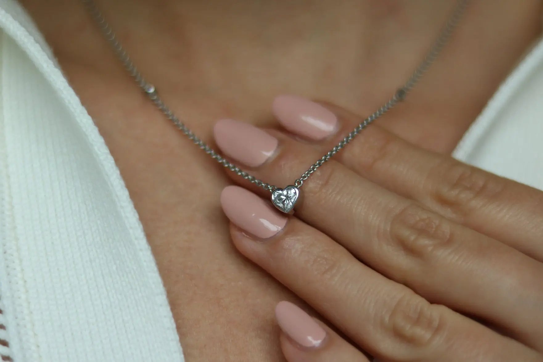 Silhouette Diamond Pendant Butler and Rose Jewellers