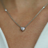 Silhouette Diamond Pendant Butler and Rose Jewellers