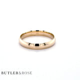 Classic Comfort Fit Light Court Band Butler and Rose Jewellers
