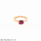 1.13cts Pink Sapphire Silhouette Ring