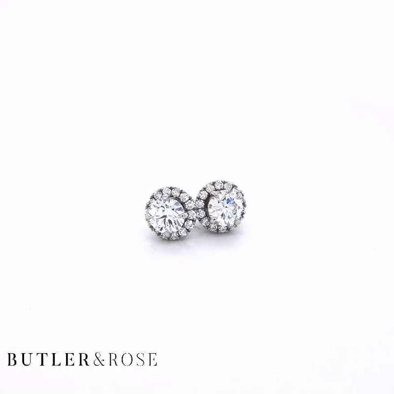Detachable Stud Earring Halos