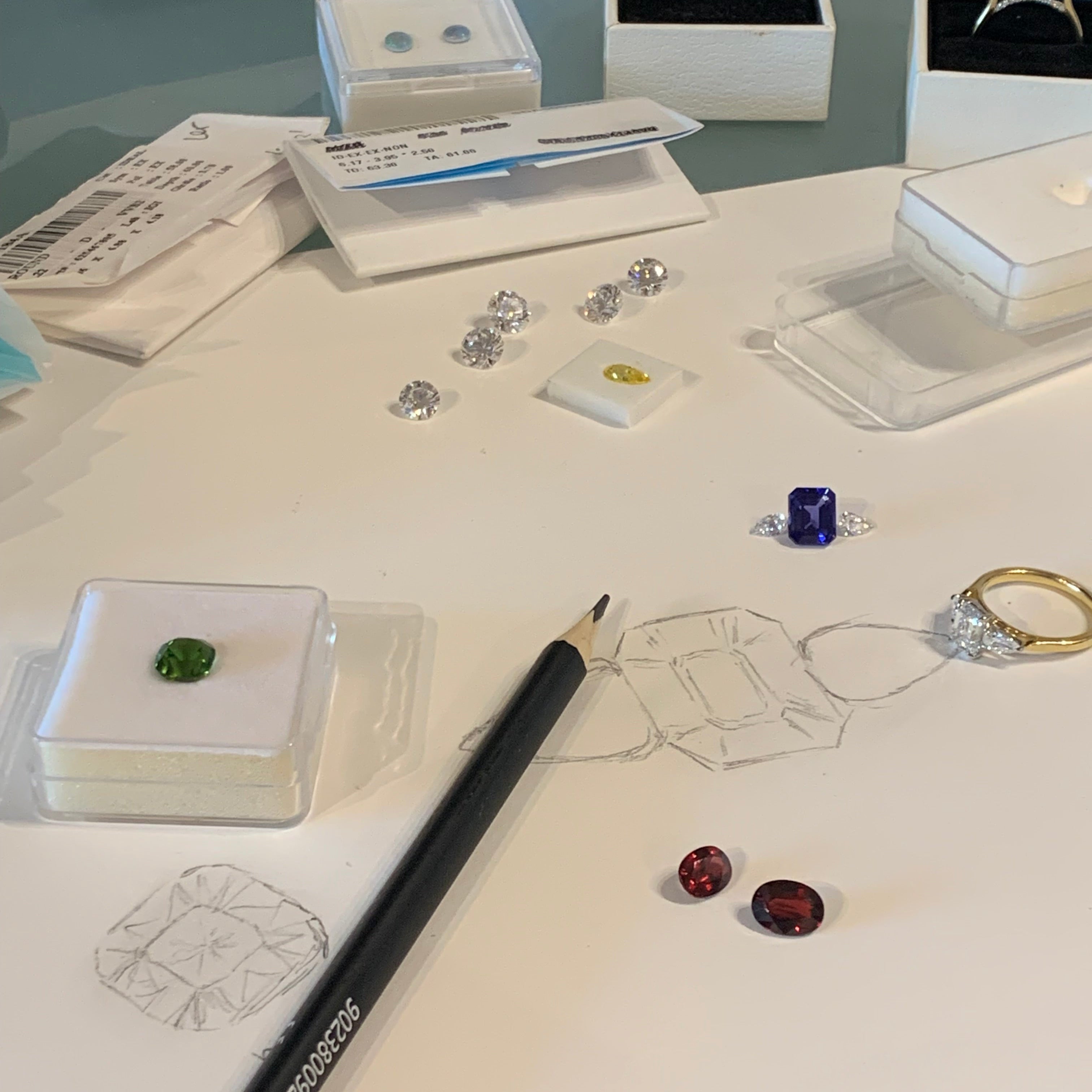 From Sketch to Gem: The Butler & Rose Bespoke Commission Process