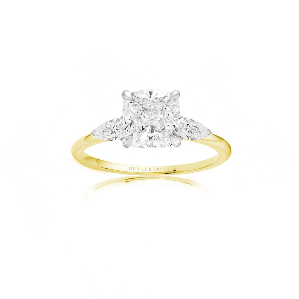 Butler Gold Diamond Rings Engagement Rings | Three Stones β Butler & Rose Jewellers