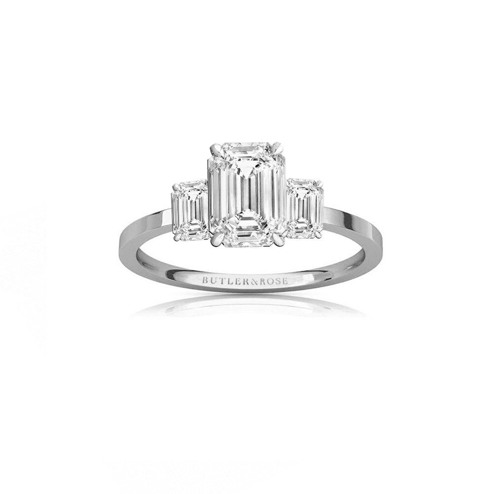 Butler Gold Diamond Rings Engagement Rings | Three Stones β Butler & Rose Jewellers
