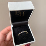 Marquise and Brilliant Round Diamond Band